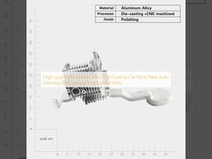 قطعات ماشینی آلومینیوم آلیاژ درجه بالا قطعات ماشینی اتوماتیک جدید فرمان دهی قطعات فلزی ورق