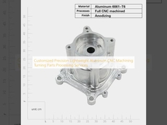 خدمات پردازش قطعات چرخدار CNC