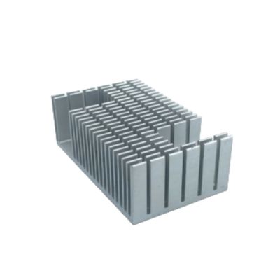 OEM آلومینیوم حرارتی سینک اکستروژن نقره رسانایی حرارتی بالا