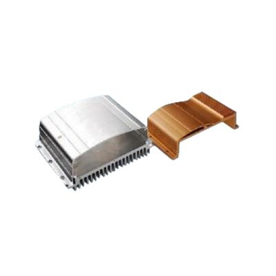 صنعت سفارشی آلومینیوم Extrusion حرارتی سینک با نصب آسان