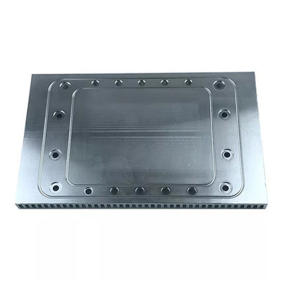 OEM Skived Fin Heat Sink مواد آلومینیومی خدمات پردازش CNC