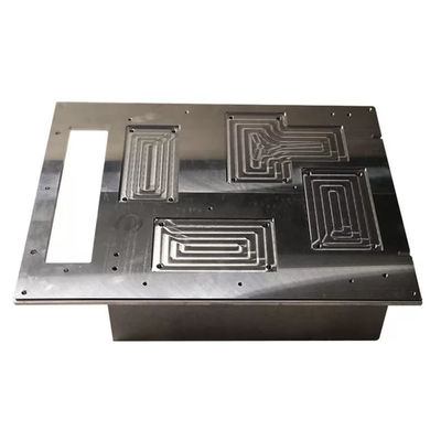 OEM Skived Fin Heat Sink مواد آلومینیومی خدمات پردازش CNC