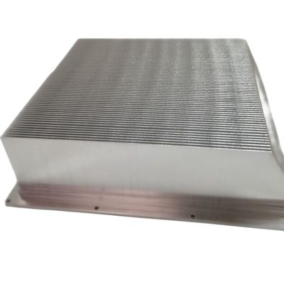 OEM Skived Fin Heat Sink مواد آلومینیومی خدمات پردازش CNC