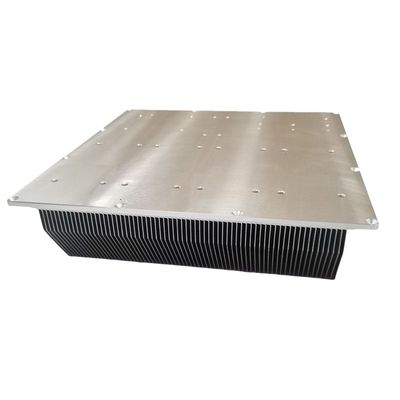 OEM Skived Fin Heat Sink مواد آلومینیومی خدمات پردازش CNC