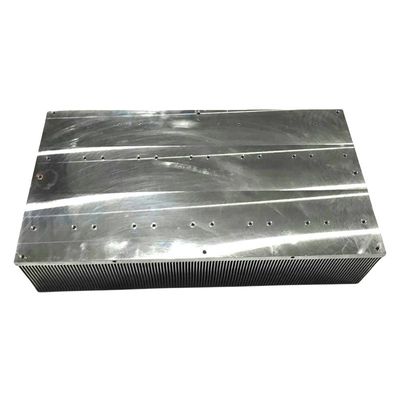 OEM Skived Fin Heat Sink مواد آلومینیومی خدمات پردازش CNC