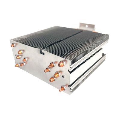 CNC Skived Fin Heat Sink Process Skiving Copper Pipe Heat Sink به صورت فرعی و به صورت فرعی
