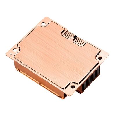 برقی Skived Fin حرارتی سینک پیچ نصب سفارشی حرارتی سینک دقت