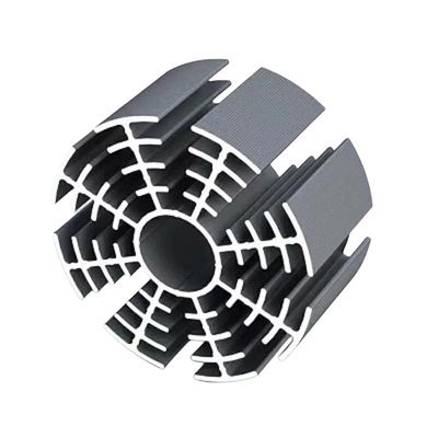 OEM/ODM آلومینیوم حرارتی سینک اکستروژن نقره آلومینیوم حرارتی سینک پروفایل