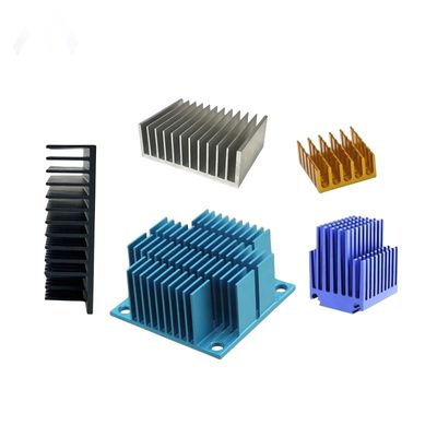 فاضلاب گرمای استروژن آلومینیومی محکم برای قطعات دقیق چراغ های LED