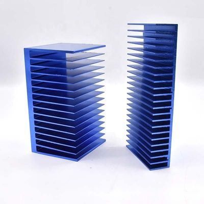 پروفایل خلاء گرما آلومینیوم سبک Extrusion Heatsink Extrusion