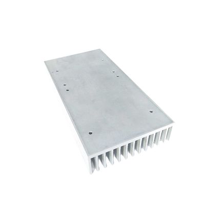 آلومینیوم سفارشی Extrusion حرارتی سینک نقره حرارتی پراکندگی آلومینیوم