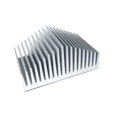 آلومینیوم سفارشی Extrusion حرارتی سینک نقره حرارتی پراکندگی آلومینیوم