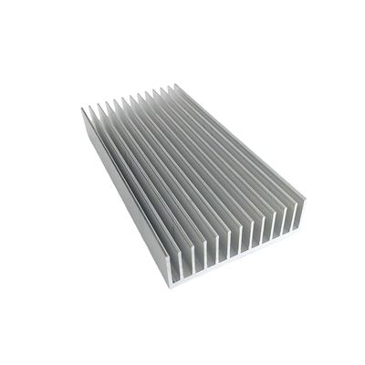 آلومینیوم سفارشی Extrusion حرارتی سینک نقره حرارتی پراکندگی آلومینیوم