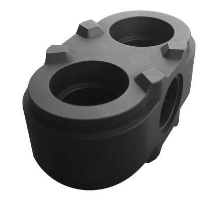 ODM قطعات ماشین آلات آلومینیوم CNC خدمات 5 محور درمان سطح آنودیز