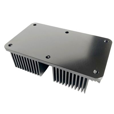 قطعات سخت افزاری آلومینیوم ماشین آلات CNC بخاری گرما قطعات نوع Pin Fin