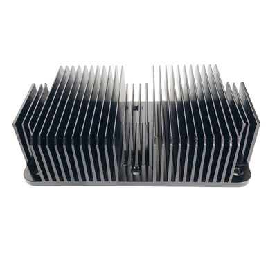 قطعات سخت افزاری آلومینیوم ماشین آلات CNC بخاری گرما قطعات نوع Pin Fin
