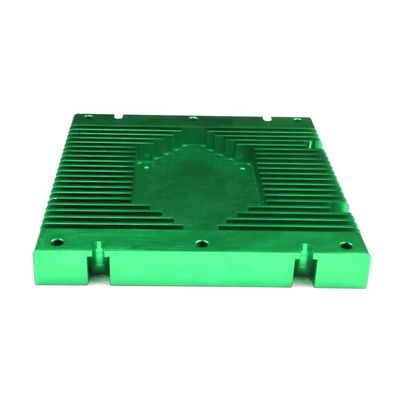 آبگرمکن های فرآوری شده CNC Pin Fin Anodized Metal Heat Sink