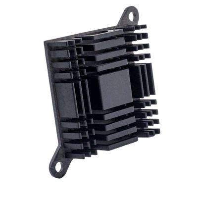 آبگرمکن های فرآوری شده CNC Pin Fin Anodized Metal Heat Sink