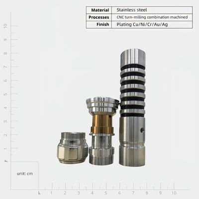 سخت افزاری قطعات چرخدار فلزی CNC دقت بالا 0.01mm تکنولوژی CNC