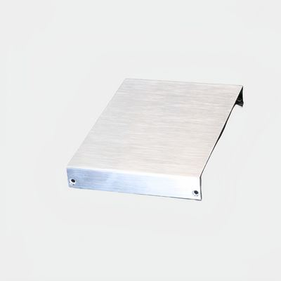 سبک وزن دوام Cnc فرش آلومینیوم قطعات صفحه جلو برای الکترونیک