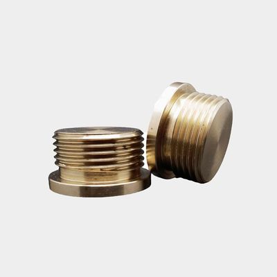 OEM سفارشی غیر استاندارد مس پیچ پلاگین مغز CNC چرخش چرخ دار قطعات ماشین آلات دقیق خدمات