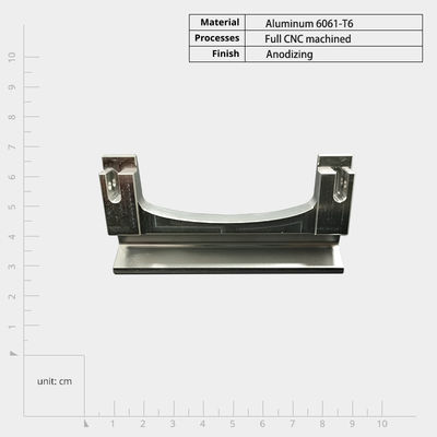 قطعات ماشینکاری CNC سفارشی پانل جلویی آلومینیوم تجاری مقاومت فوق العاده در برابر ضربه و مقاومت در برابر خوردگی