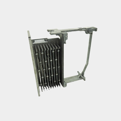 فرآیند ریخته گری در قالب فشار CNC ماشین آلات رادیاتور الکترونیکی با لوله حرارتی جاسازی شده