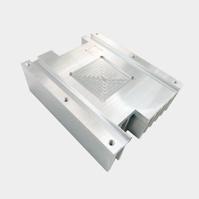 قطعات ماشینکاری CNC سفارشی شده فلز های خنک کننده آلومینیومی ماشینکاری CNC 5mm Fin Height 2mm Fin Pitch