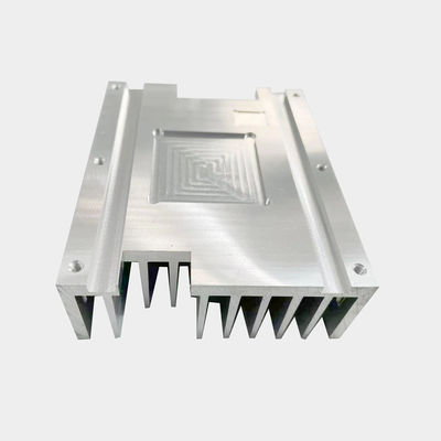 قطعات ماشینکاری CNC سفارشی شده فلز های خنک کننده آلومینیومی ماشینکاری CNC 5mm Fin Height 2mm Fin Pitch