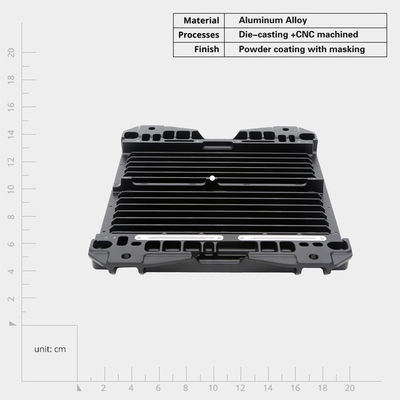 OEM آلومینیوم سفارشی دقت CNC ماشین آلات حرارتی بخاری نمونه سازی سریع ماشین آلات CNC