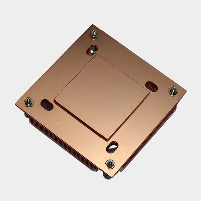 برقی سفارشی Skived Fin Heat Sink Fined Heatsink پیچ نصب برای AMD Intel GPU / CPU