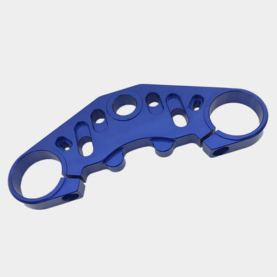 OEM CNC جعل آلومینیوم آلیاژ بالا CNC ماشین آلات موتورسیکلت بالا سه گره کلیمپ بالا فورت هولدر پانل