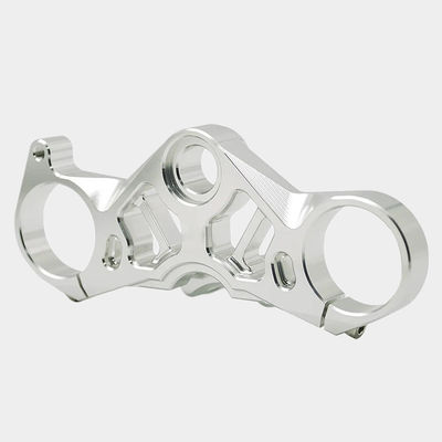OEM CNC جعل آلومینیوم آلیاژ بالا CNC ماشین آلات موتورسیکلت بالا سه گره کلیمپ بالا فورت هولدر پانل