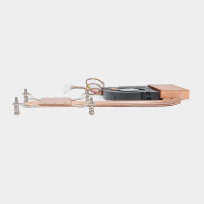 مبادله گرما مس خالص سفارشی Fin Tube Heat Sink برای برنامه های خنک کننده