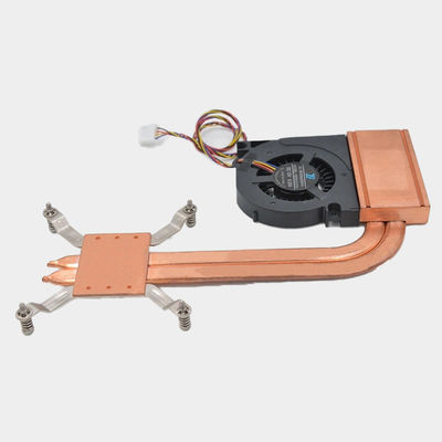 مبادله گرما مس خالص سفارشی Fin Tube Heat Sink برای برنامه های خنک کننده
