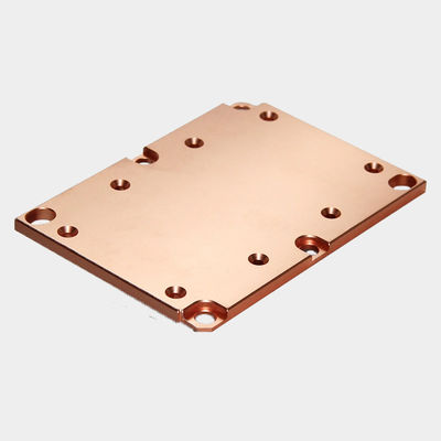 فشرده سازی برقی با تراکم بالا Skiving Fin حرارتی سینک مایع خنک کننده بلوک CNC ماشینکاری CPU خنک کننده حرارتی سینک