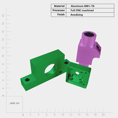 قطعات ماشین آلات مهندسی CNC با دقت 0.001mm Tolerance