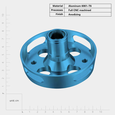 قطعات ماشین آلات CNC سفارشی با سختی و انعطاف پذیری تحمل 0.001mm