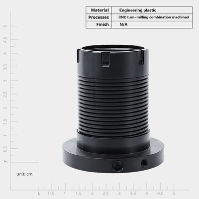 کیفیت بالا آلومینیوم سفارشی Cnc چرخ و آسیاب دور قطعات چرخ دار